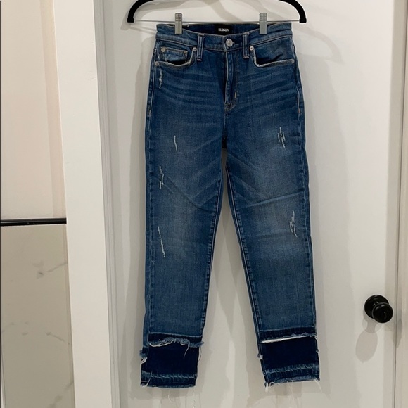 Hudson zoeey high rise straight crop Jeans - Picture 3 of 6
